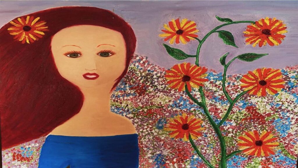 painting of a lady called babara