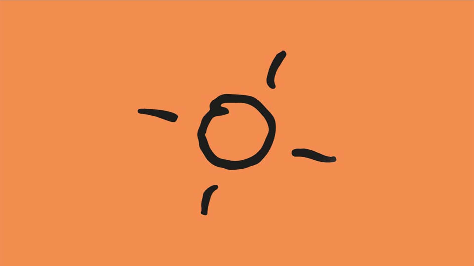 drawing of the sun